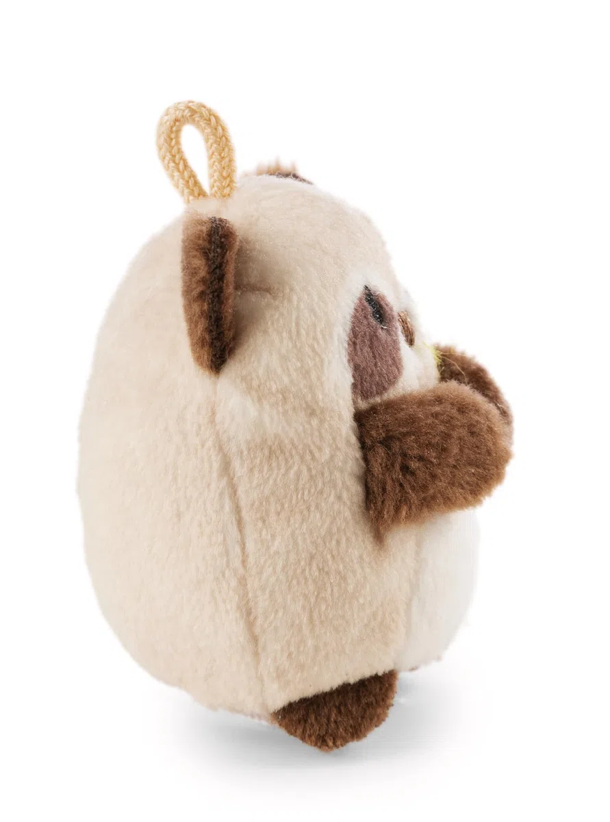 NICI 62375 Szop Rakuma, miękki pluszak, urocza maskotka do przytulania i zabawy, świetny pomysł na prezent dla dzieci i dorosłych, 5 cm, brązowy